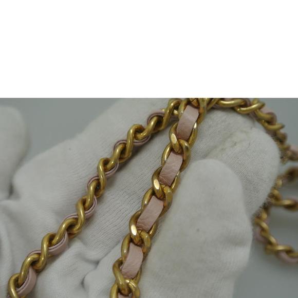 Chanel Bag Matelasse Chain V Pink Stitch Wallet - Picture 7 of 7